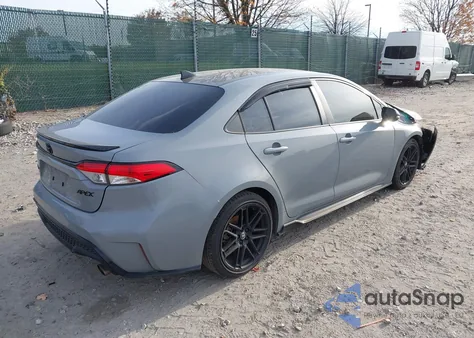 2022 Toyota Corolla Se Apex Edition from USA, damaged, VIN 5YFS4MCE8NP116295